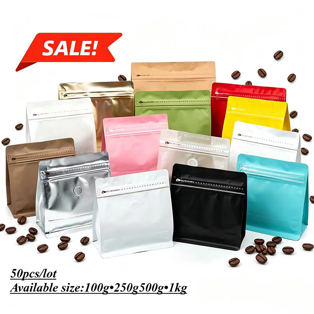 Food Day Snacks - 50pcs Matte Black Mylar Aluminium Foil