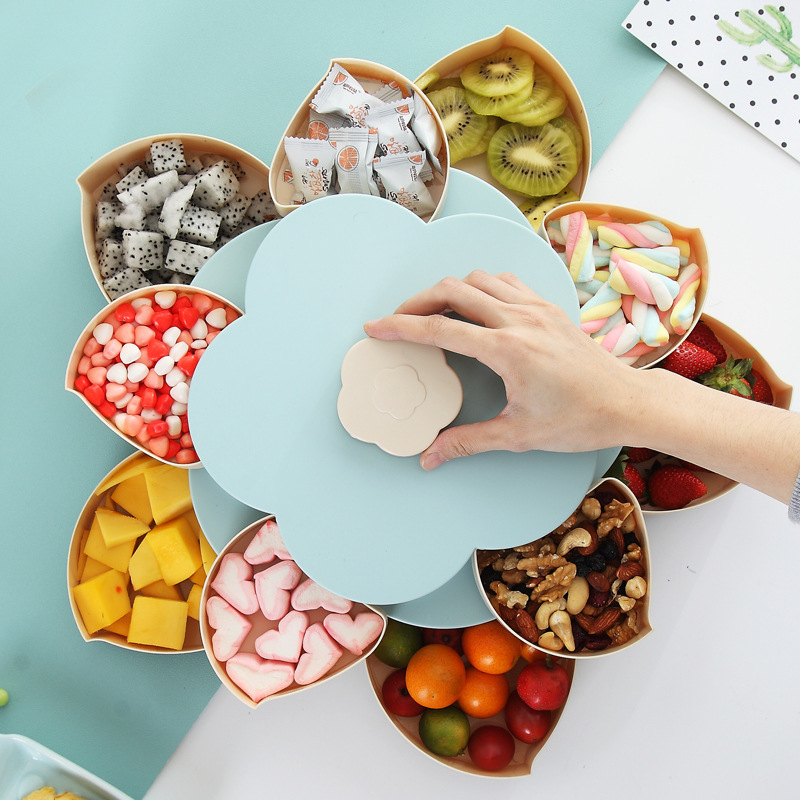 Dried Fruit Mix - Funny Double Deck Rotary Storage Box