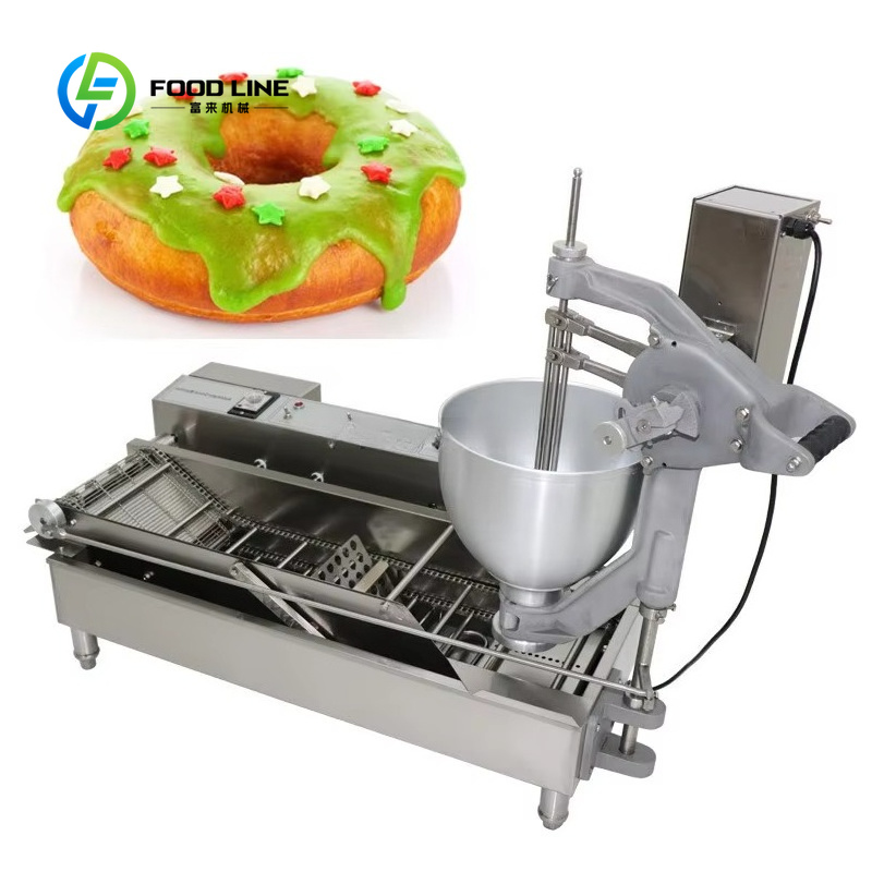 Food Processor Snacks - Customized doughnut making machine donut fryer