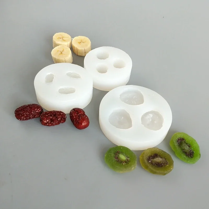 Dried Fruit Mix - 3d Fruit Silicone Molds Banana Slices