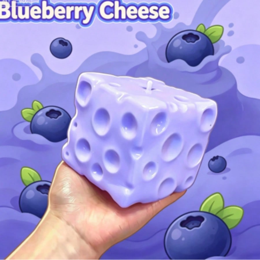 New Blueberry Color Cheese Squ - Food & Snacks Colouring Book ulasan dan harga
