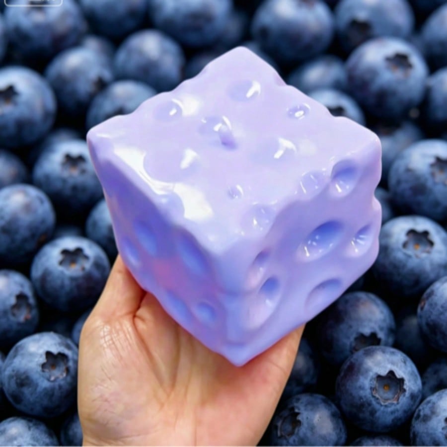 New Blueberry Color Cheese Squ - Food & Snacks Colouring Book ulasan dan harga