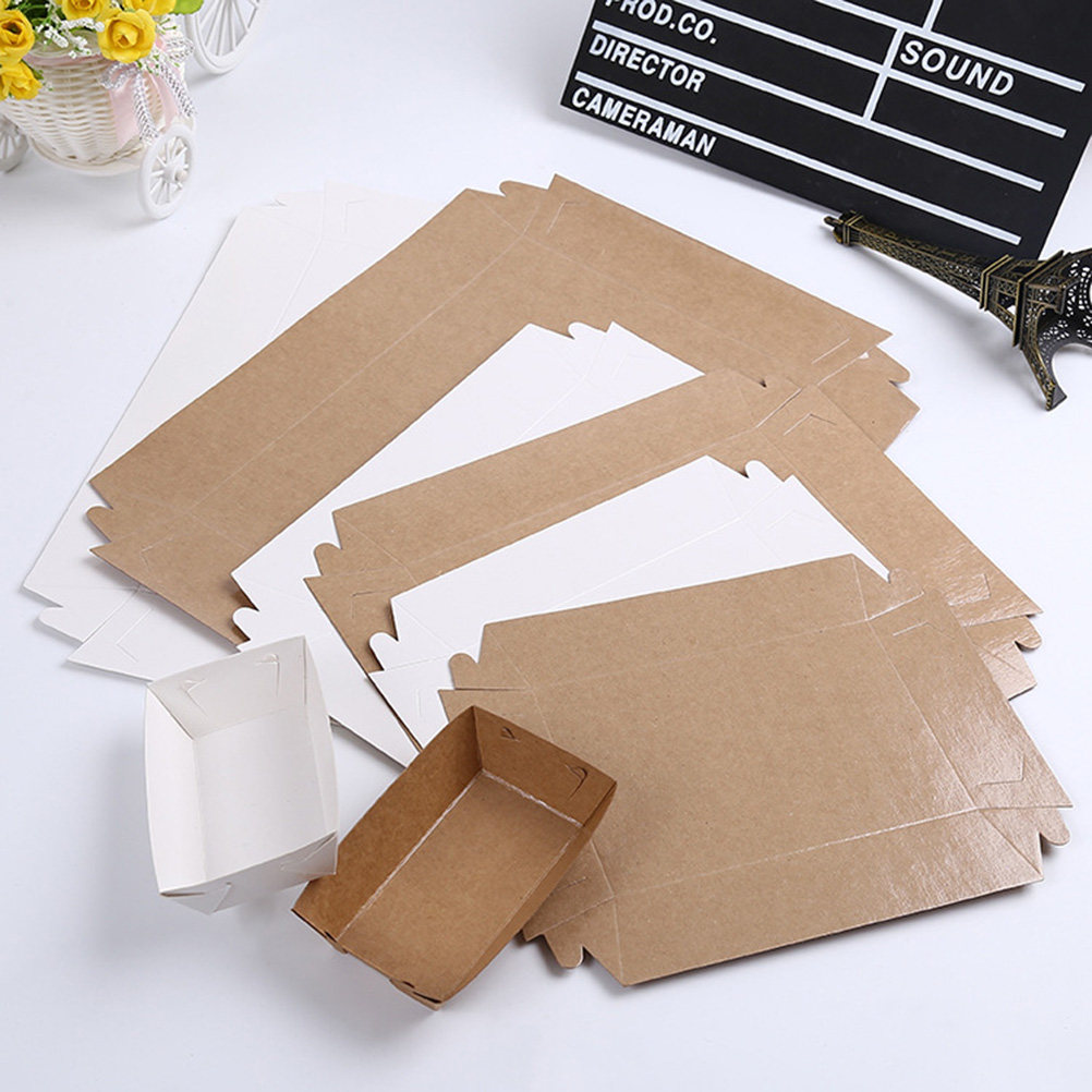 30Pcs Disposable Boat Shaped P - Food Packed Snacks ulasan dan harga