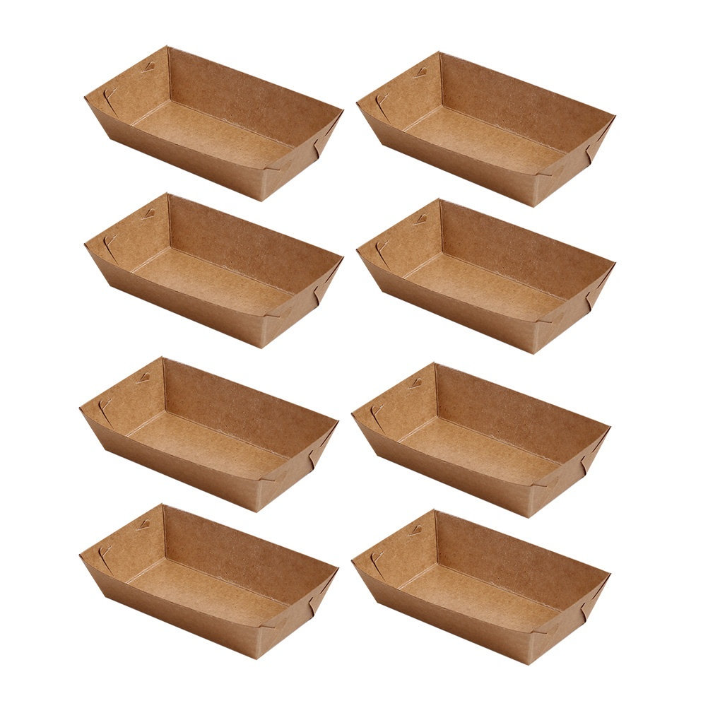 30Pcs Disposable Boat Shaped P - Food Packed Snacks ulasan dan harga