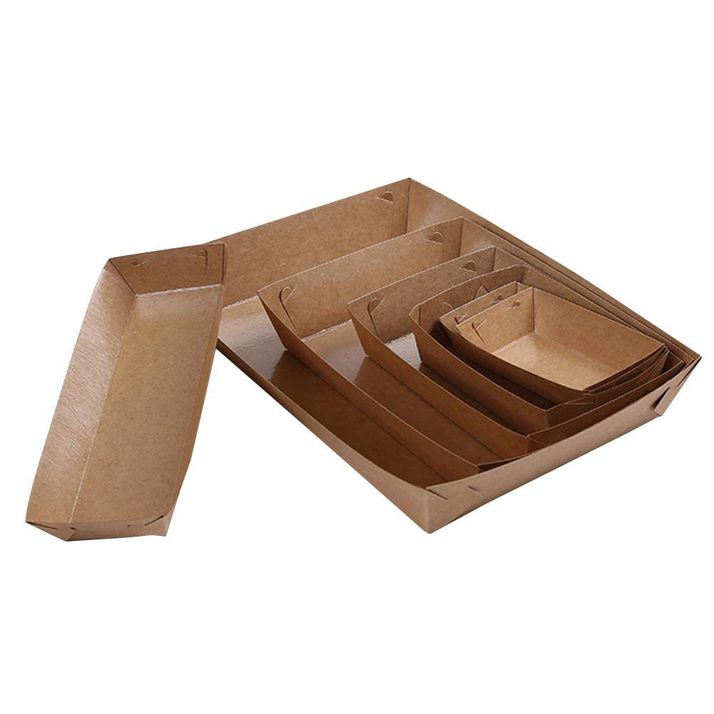 30Pcs Disposable Boat Shaped P - Food Packed Snacks ulasan dan harga