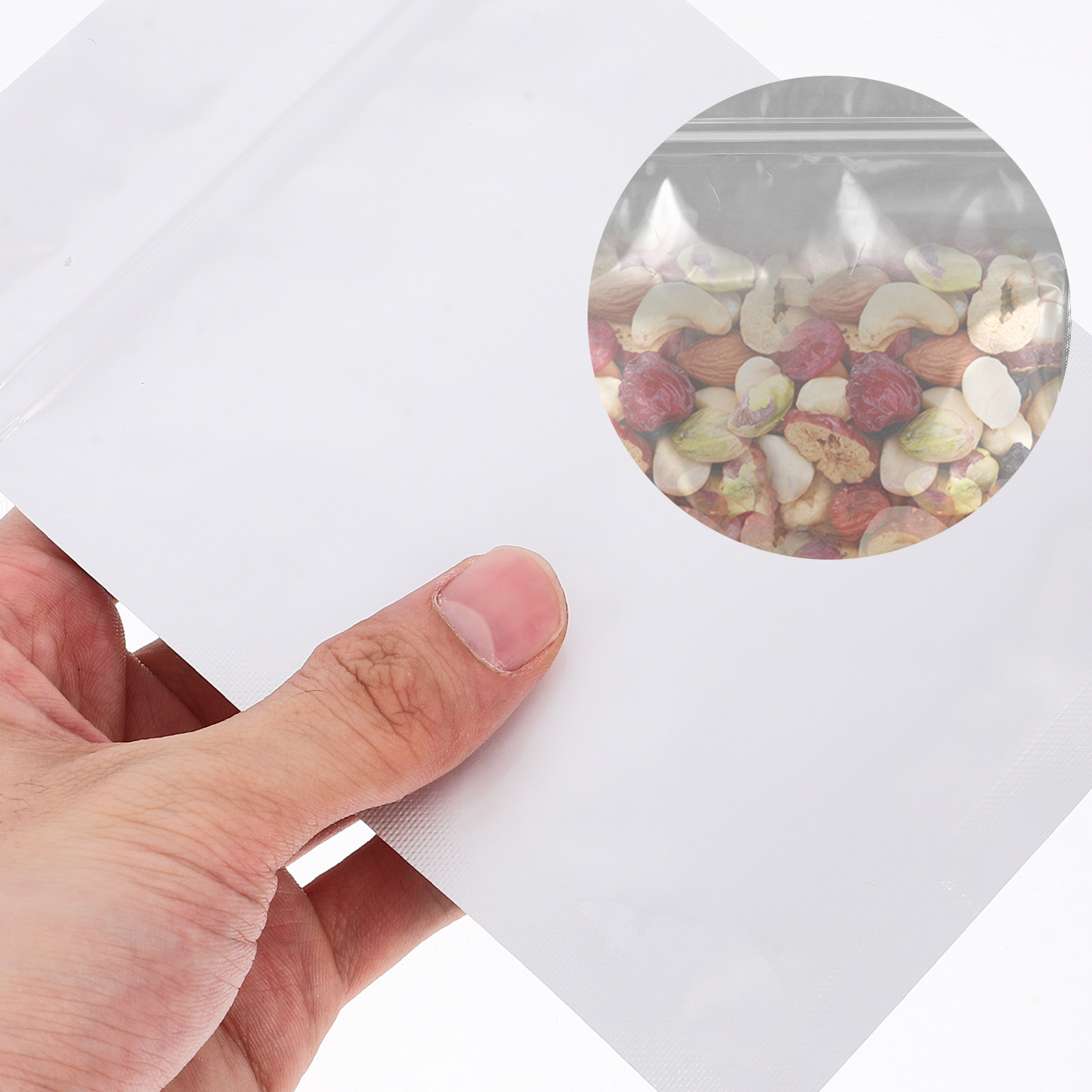 50Pcs Airtight Resealable Bags - Food Snacks In Usa ulasan dan harga