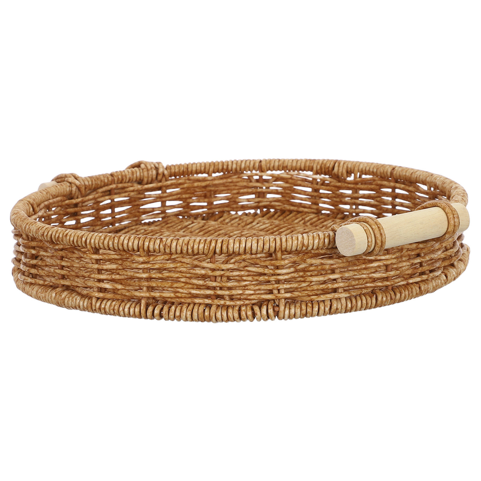 Imitation Rattan Bread Basket  - Food Drink Snacks ulasan dan harga