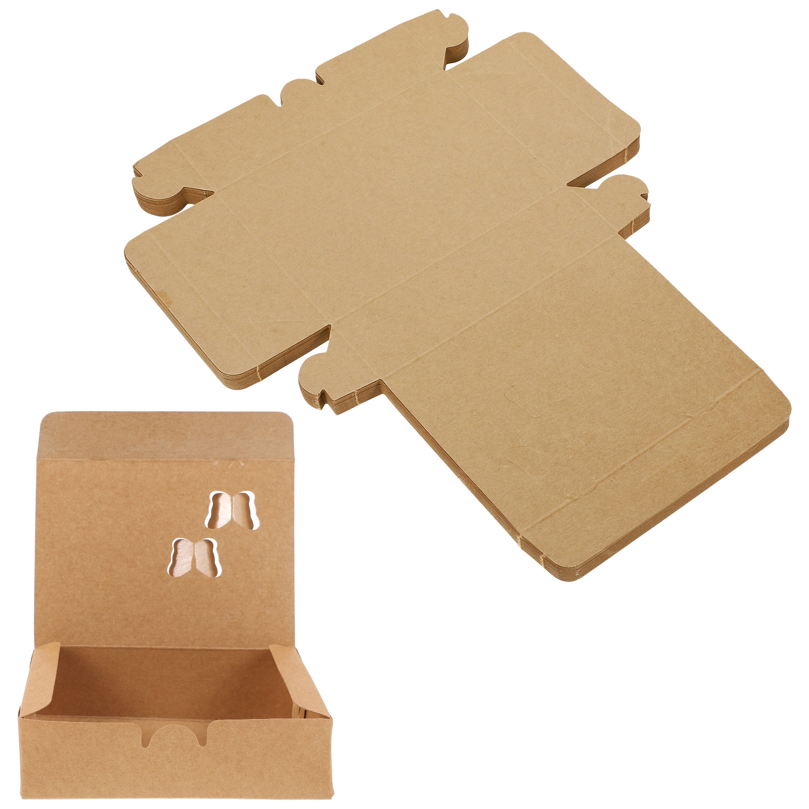 25Pcs Kraft Paper Food Storage - Food Day Snacks ulasan dan harga
