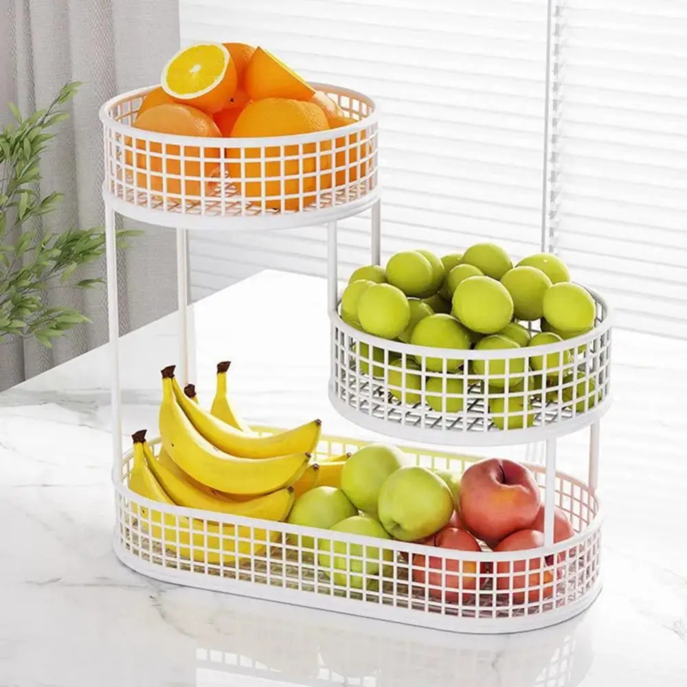 Three-layer Fruit Basket  Livi - Food Drink Snacks ulasan dan harga