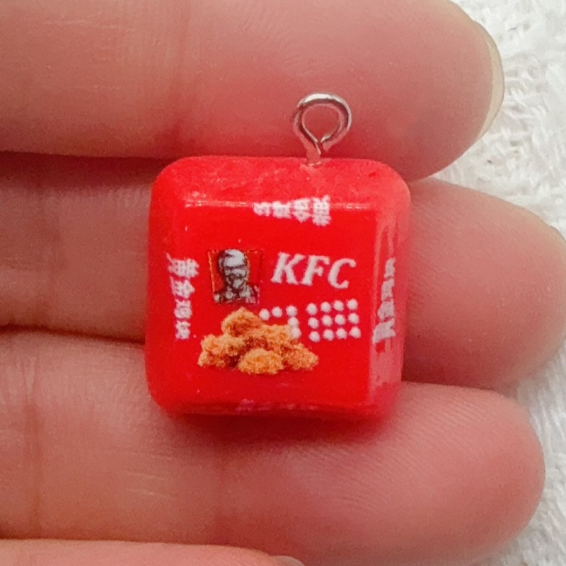10pcs cartoon resin food bag k - Food & Snacks Colouring Book ulasan dan harga
