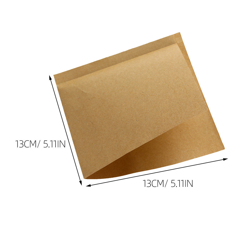 100Pcs Food Kraft Paper Oil-Pr - Food Snacks Quantity ulasan dan harga