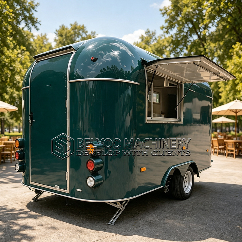 Belyoo Commercial Food Trailer - Food Snacks In Usa ulasan dan harga