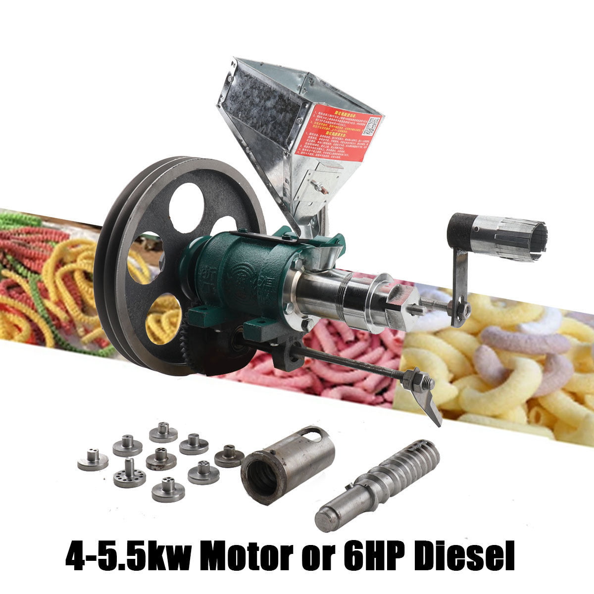 25Kg/h Snack Extruder Corn Ric - Food Processor Snacks ulasan dan harga
