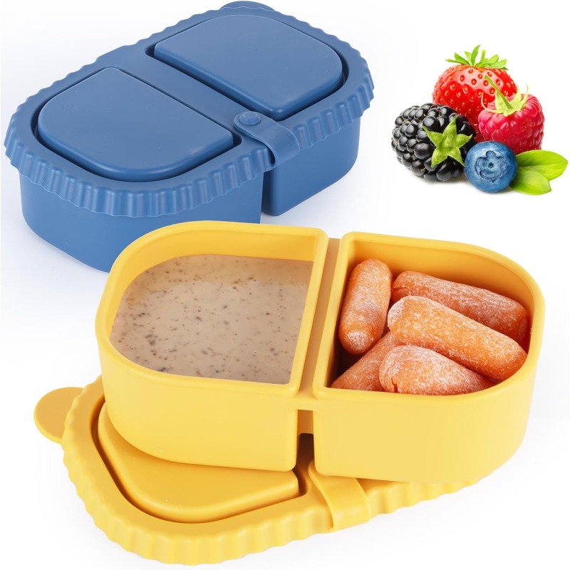 Reusable Silicone Snack Contai - Food Snacks For Picnic ulasan dan harga