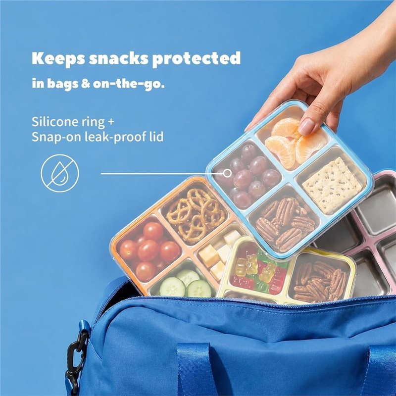 GIGI 4Pack Stainless Steel Sna - Food Snacks In Usa ulasan dan harga