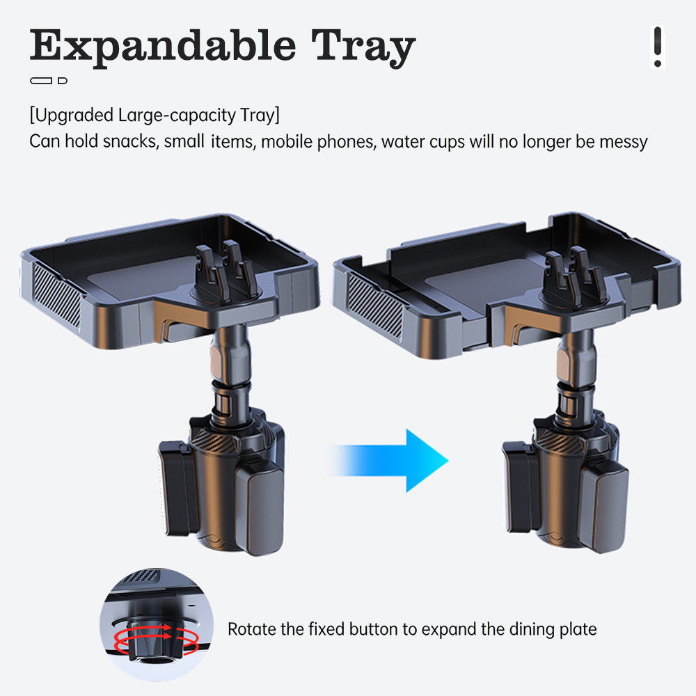 Upgraded Car Cup Holder Expand - Food Drink Snacks ulasan dan harga