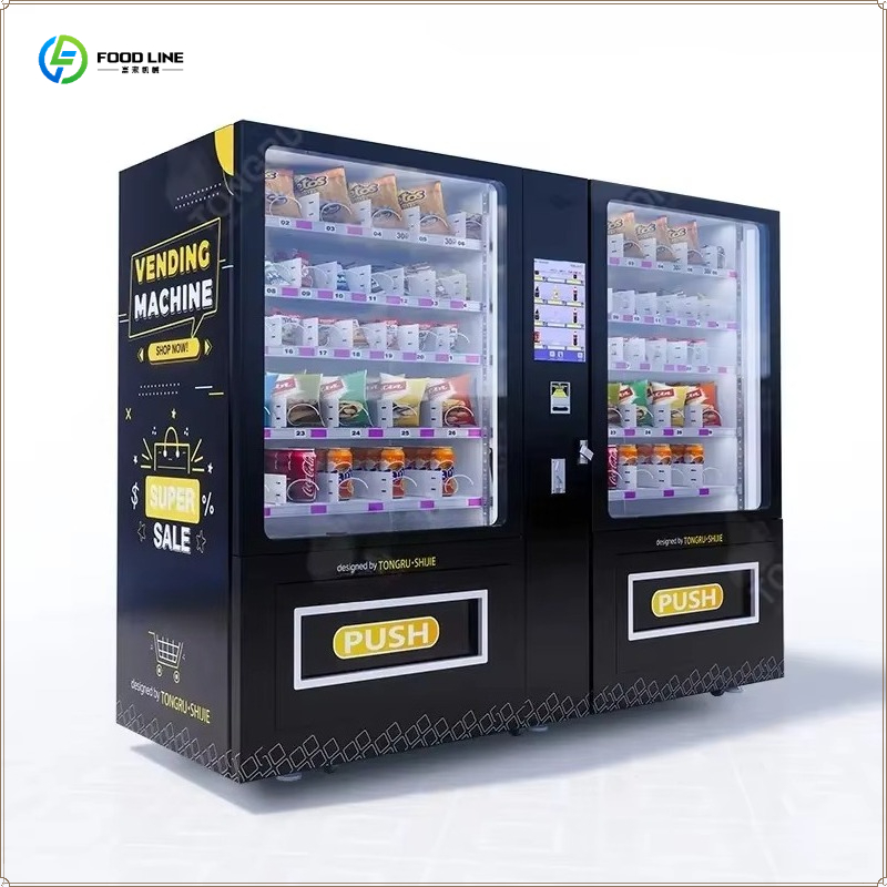 Automatic Smart Vending Machin - Food Drink Snacks ulasan dan harga