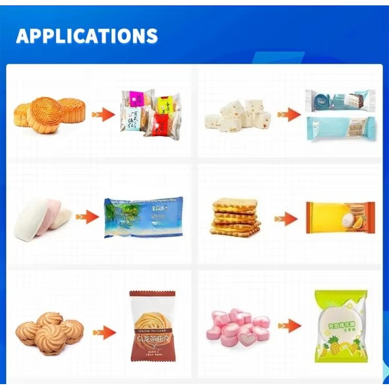 Automatic Pillow Type Packing  - Food Snacks In Usa ulasan dan harga