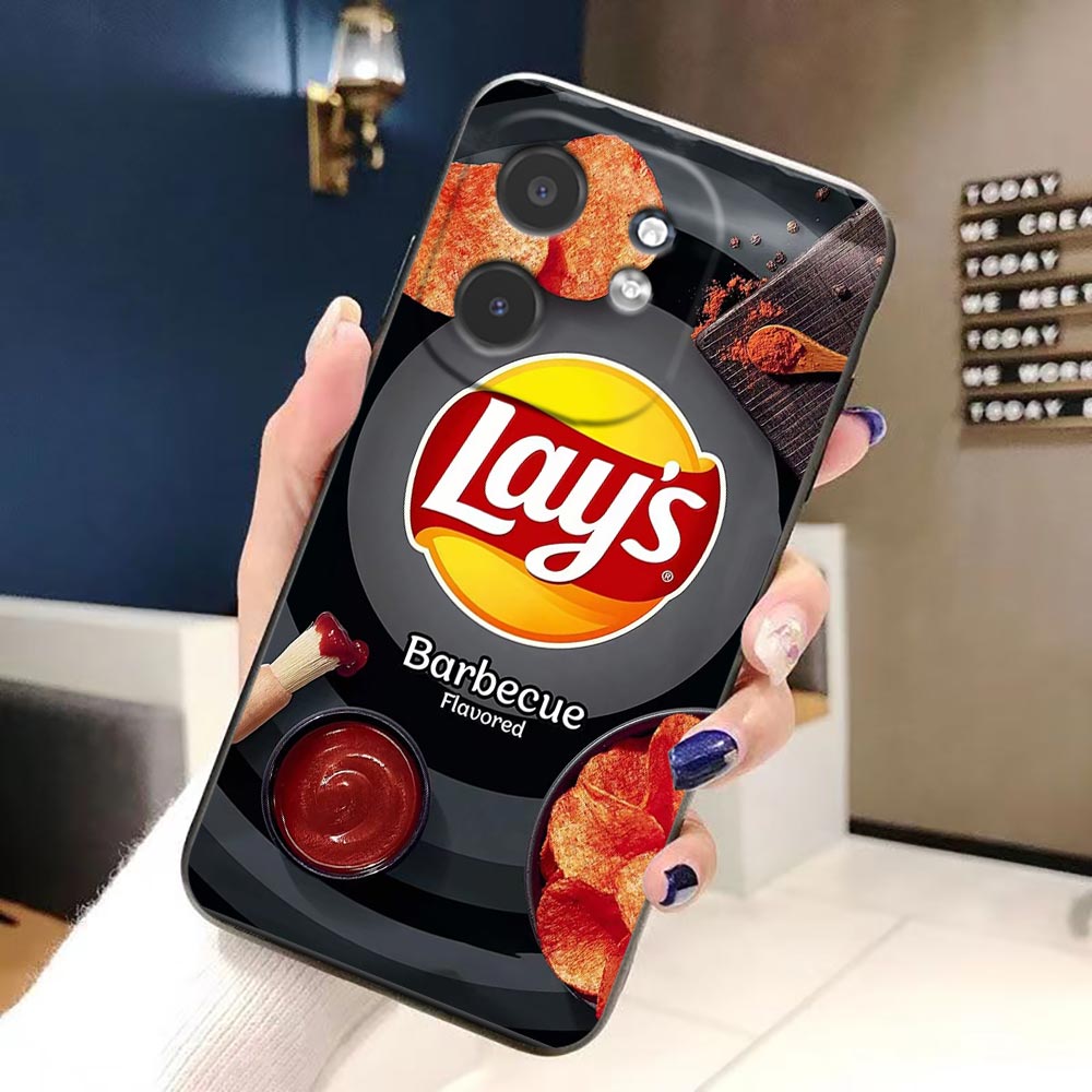 Snack Food Potato L-Lay'S Cove - Food Snacks Logos ulasan dan harga