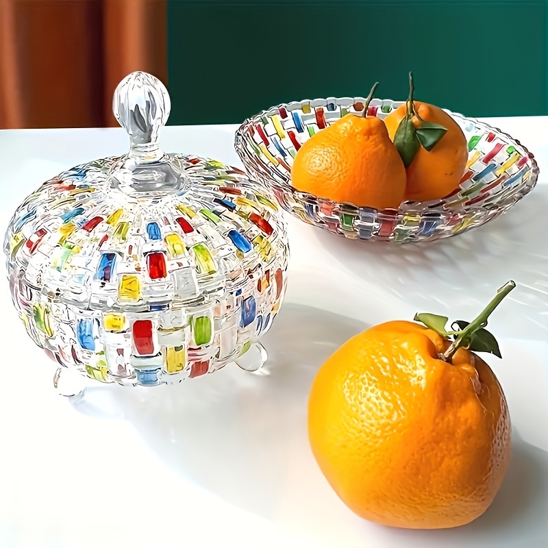 Nordic Glass Candy Jar with Li - Dried Fruit Mix ulasan dan harga