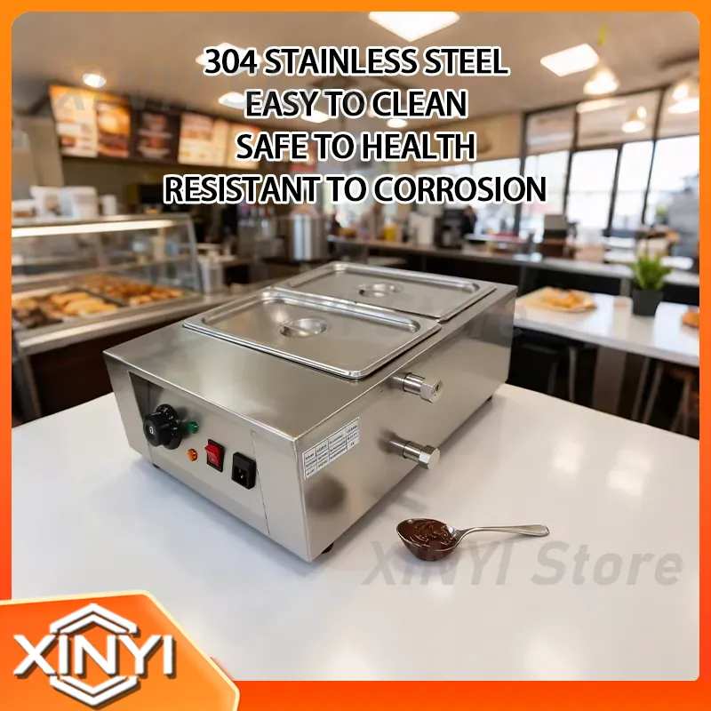 Stainless Steel Chocolate Melt - Food Processor Snacks ulasan dan harga