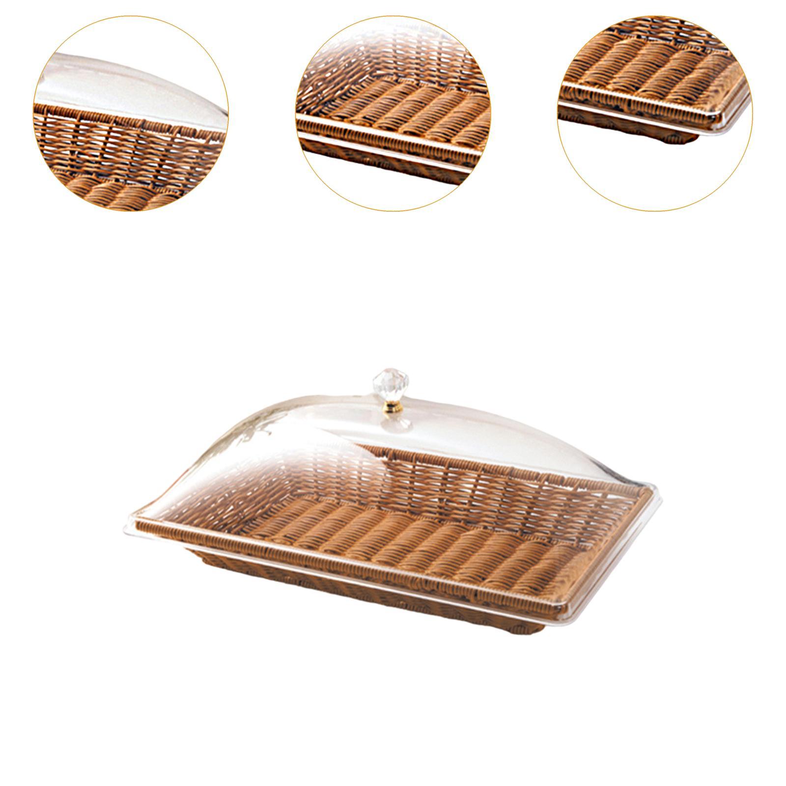 Imitation Rattan Woven Bread B - Food Snacks For Picnic ulasan dan harga