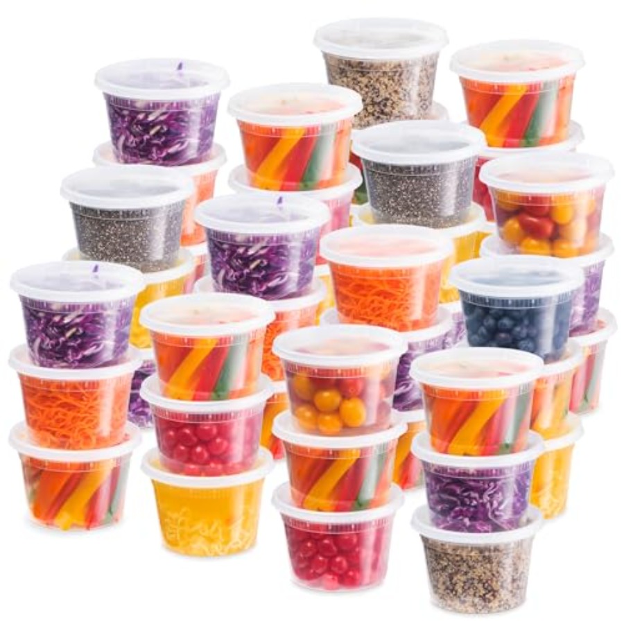 Plastic Deli Food Storage Cont - Food Packed Snacks ulasan dan harga