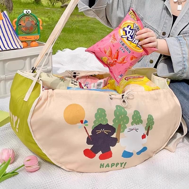 Large Capacity Car Storage Bag - Food Snacks For Picnic ulasan dan harga