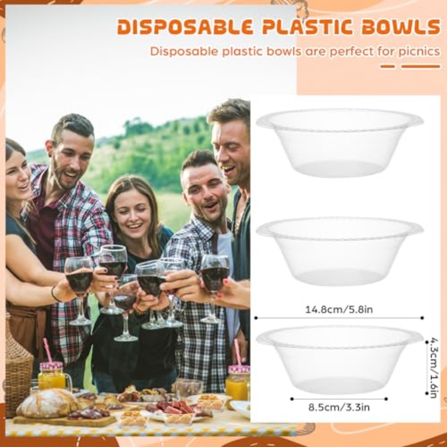 30 Pack 12 oz Disposable Plast - Food Packed Snacks ulasan dan harga