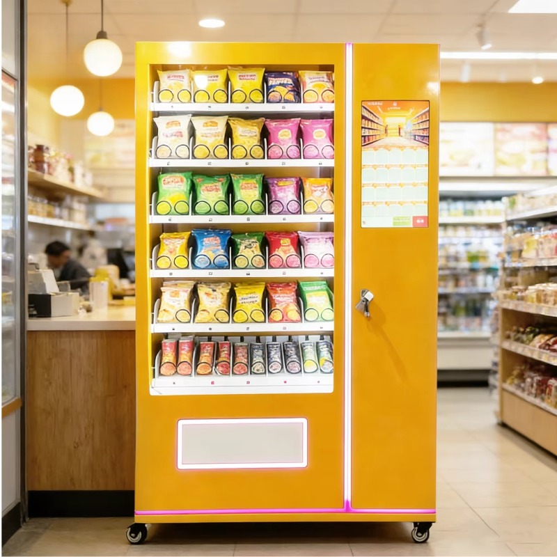 Automatic Snack Vending Machin - Food Snacks In Usa ulasan dan harga