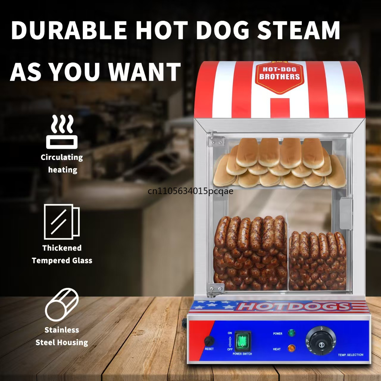 Commercial Automatic Hot Dog B - Food Processor Snacks ulasan dan harga