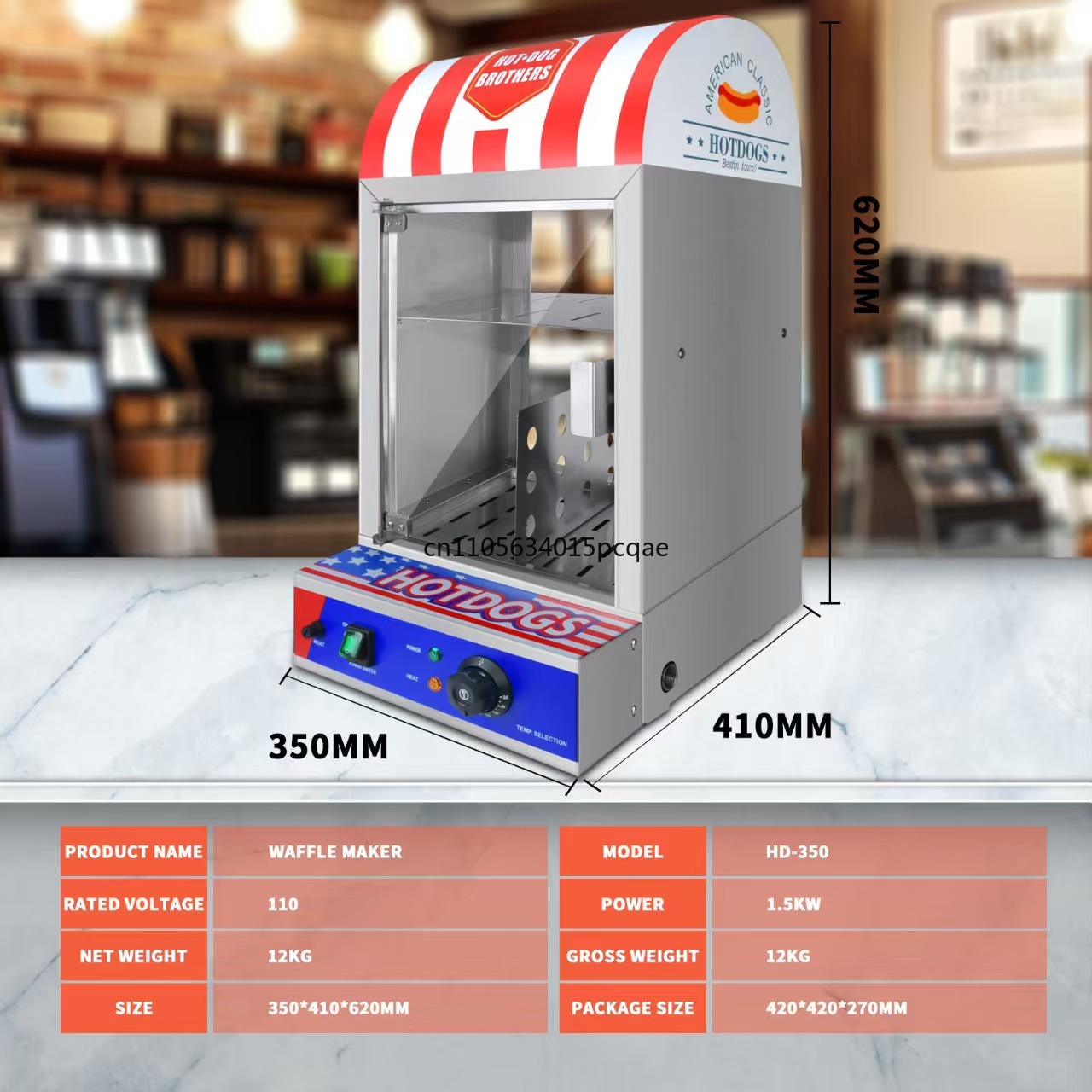 Commercial Automatic Hot Dog B - Food Processor Snacks ulasan dan harga