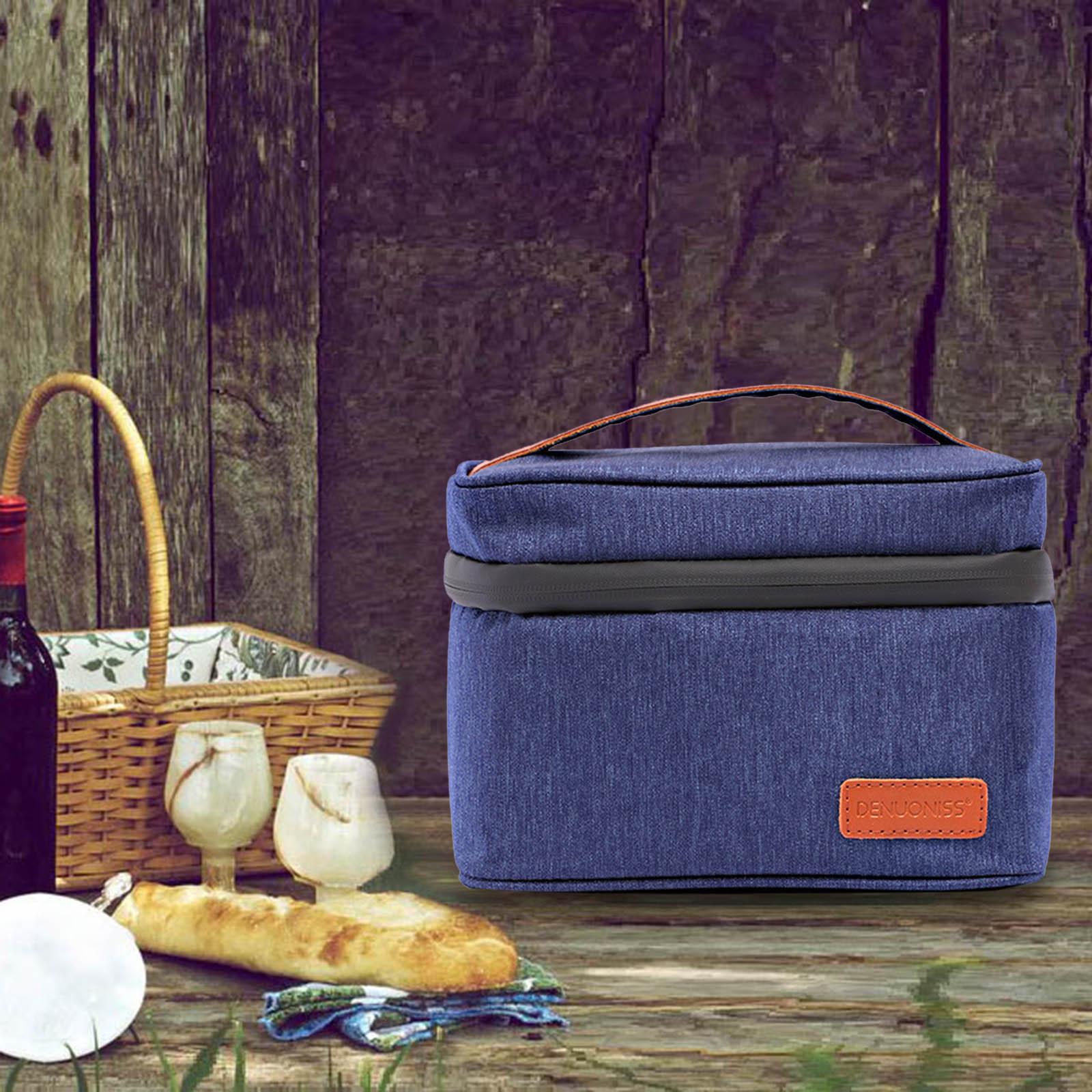 Insulated Lunch Bag Cooler Bag - Food Drink Snacks ulasan dan harga