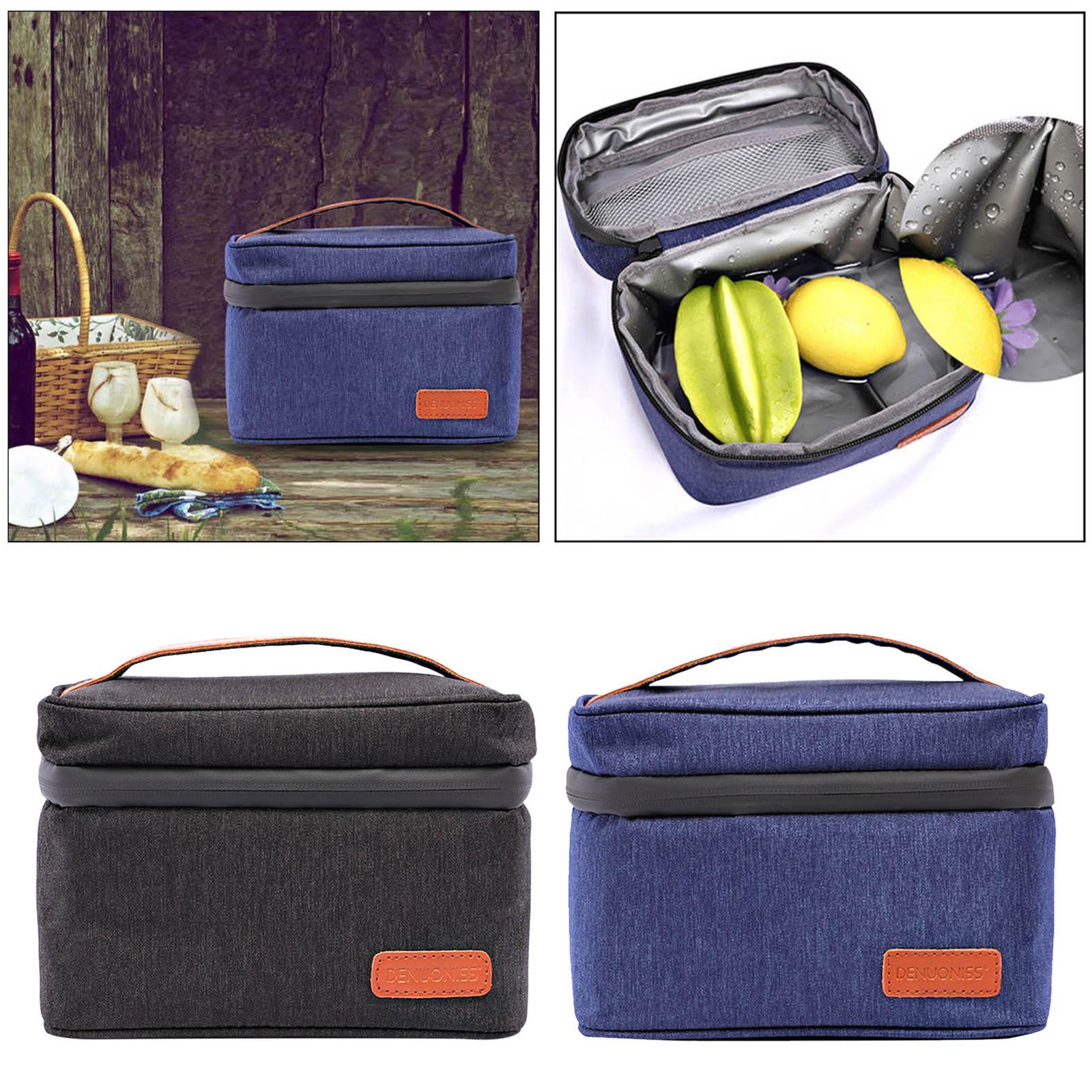 Insulated Lunch Bag Cooler Bag - Food Drink Snacks ulasan dan harga
