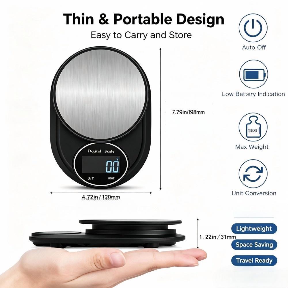 2KG 0.1g Mini Portable Digital - Food & Snacks Colouring Book ulasan dan harga
