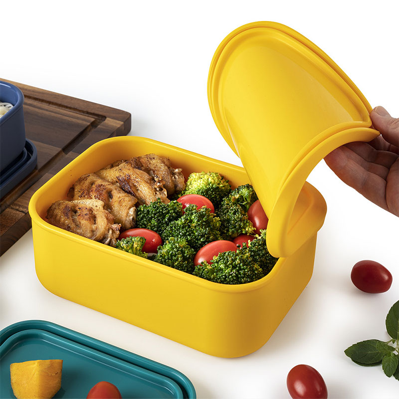 Food-grade Silicone Lunch Box  - Food Snacks For Picnic ulasan dan harga