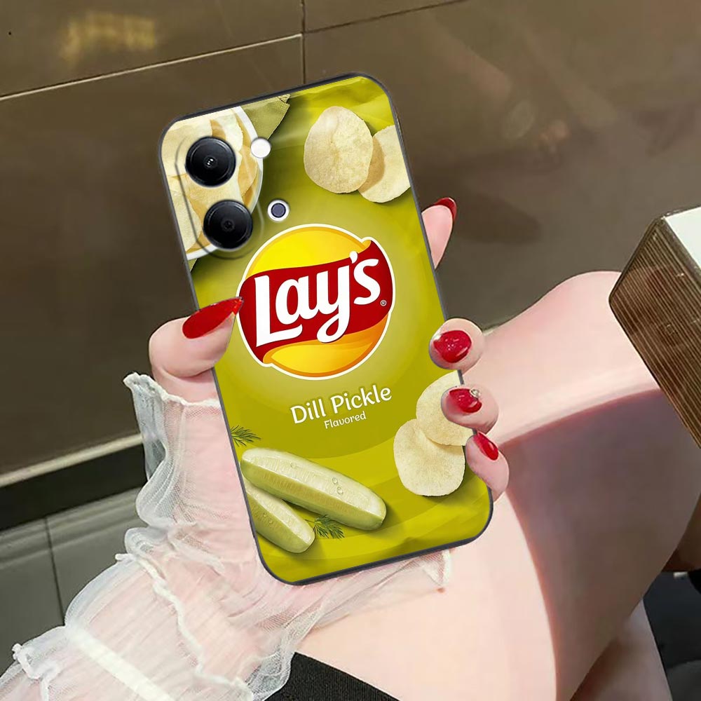 Phone Case For VIVO Y400 Y04 Y - Food Snacks Logos ulasan dan harga