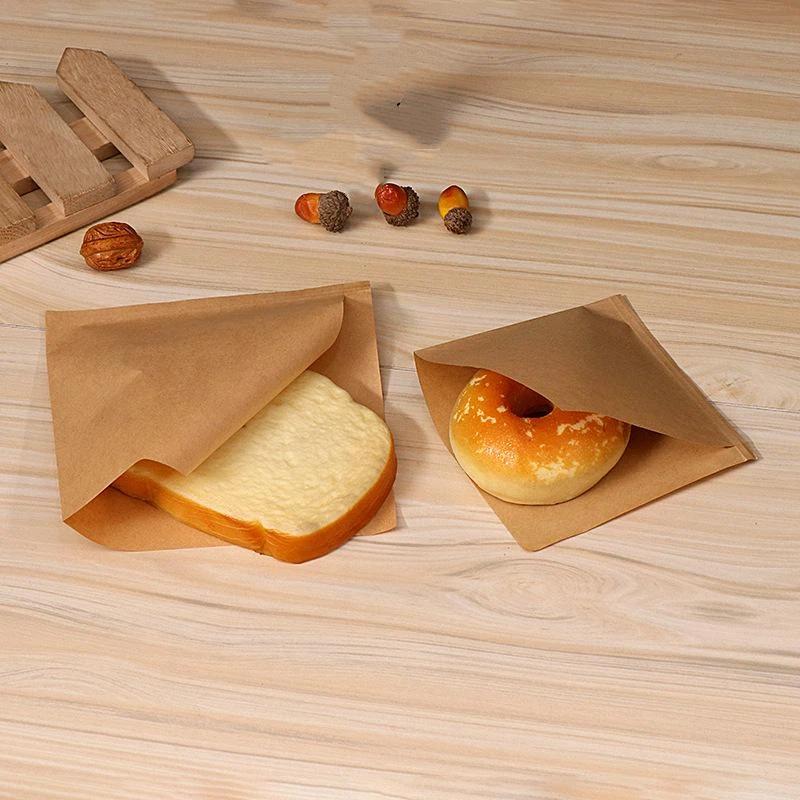 [New] 100 PCS Greaseproof Pape - Food Packed Snacks ulasan dan harga