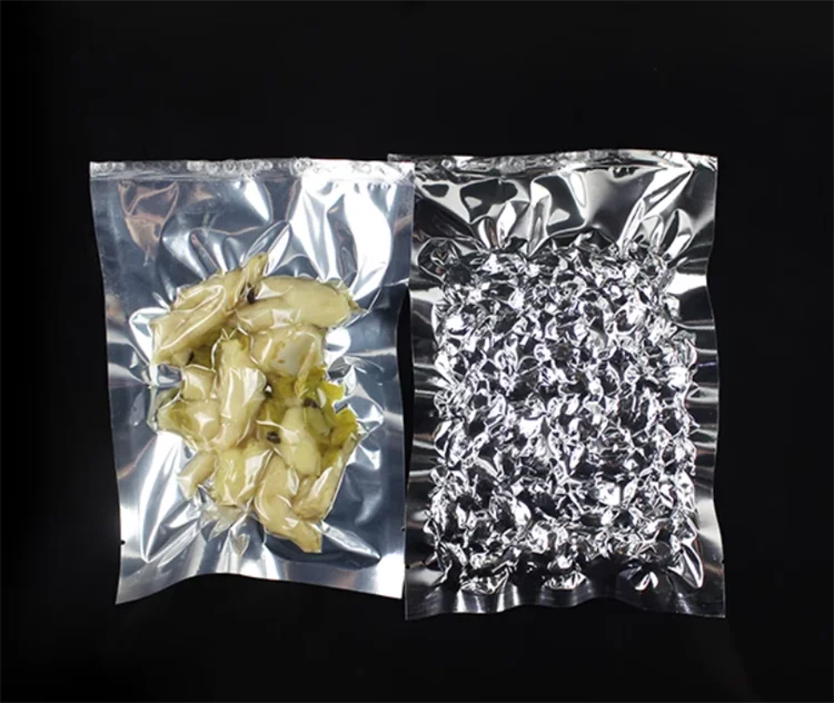 100 Pack Silver Glossy Flat Po - Food Packed Snacks ulasan dan harga